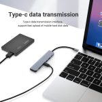 Jourmind 7 In 1 USB C Hub Multiport Adapter Laptop Docking Station With 4K HDMI,USB 3.0 TF/SD Card Reader - Image 3