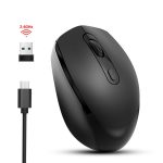 M107 2.4G Wireless Mouse Ergonomic Office Mouse With 3-gear