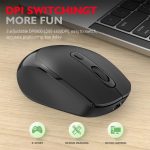 M107 2.4G Wireless Mouse Ergonomic Office Mouse With 3-gear - Image 3