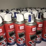 Ecological pressurized gas Cleaner agent