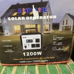 And-one 1200watts hour solar generator