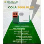 Cola 3600 plus solar generator