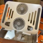 360 degrees laptop stand with fans