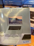 360 degress laptop stand with detachable fan - Image 3